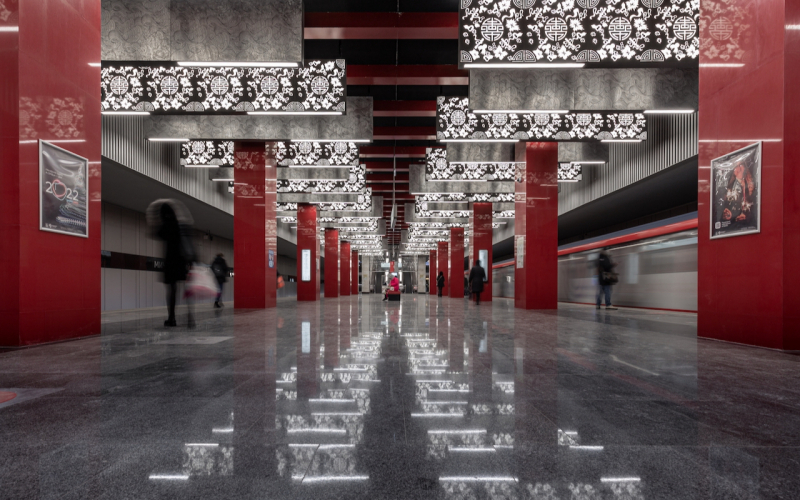 Москвичи назвали самую красивую новую станцию Большого кольца метро