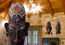 Африканский стиль в интерьере