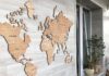 Карта мира на стену — весь мир на ладони