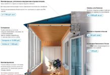 Отделка балконов и лоджий в Московской области: цены на материалы и монтаж