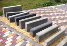Виды и применение бордюрных камней