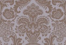 Флоковые обои: элитная разновидность настенных покрытий