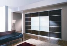 Встроенный шкаф в интерьере