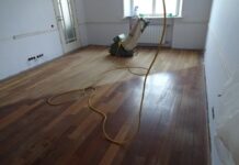 Циклевка паркета: способы циклевания без пыли