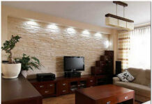 Варианты использования декоративного камня в интерьере квартиры