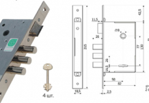Технология установки врезного замка