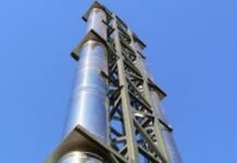 Опоры дымовых труб – лучшее решение для укрепления вертикальных конструкций