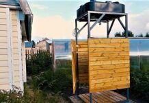 Как устанавливается бак для душа?