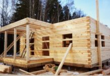Особенности строительства частных домов из бруса