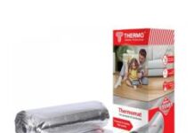 Монтаж алюминиевых матов под ламинат