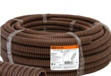 Труба гофрированная ПВХ: сферы применения