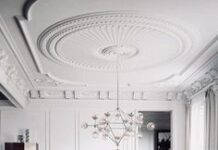 Гипсовая лепнина в современном интерьере