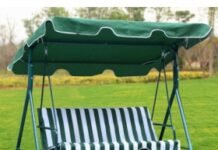 Какие бывают садовые качели?