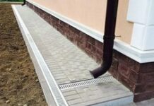 Монтаж систем поверхностного водоотвода