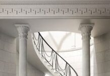 Мраморная лестница – уникальная эстетика природы в дизайне