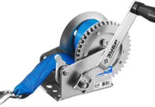 Применение ручной лебедки