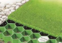 Газонная решетка: способ сохранить газон даже в местах, где его нахождение нецелесообразно