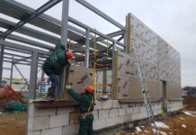 Технология монтажа сэндвич-панелей