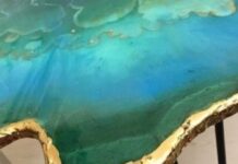 Стол из эпоксидной смолы: настоящее произведение искусства