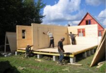 Этапы строительства дачного дома