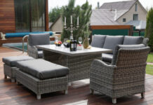 Садовая мебель из искусственного ротанга: виды, плюсы