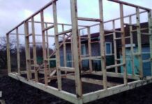 Каркасный дом на сваях: особенности монтажа