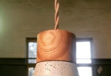 Светильники из бетона \ Бетонные светильники