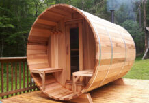 Баня-бочка: оригинальное и удобное решение для дачного участка