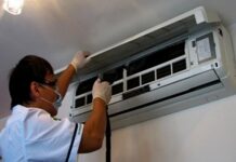 Последовательность чистки кондиционера