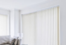 Вертикальные жалюзи в интерьере