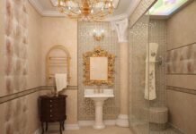 Мраморная мозаика: роскошное оформление интерьера