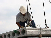 Применение плит перекрытия в монтажных работах