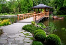 Ландшафтный дизайн загородного дома в Санкт-Петербурге