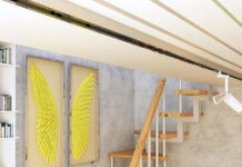 Лестница на больцах, как лучшее решение для небольшого дома