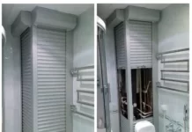 Для чего нужны рольставни в туалете?