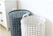 Корзина для белья в ванную: выбор материала