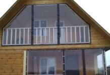 Жидкие окна на веранду