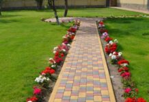 Укладка тротуарной плитки как часть облагораживания экстерьера