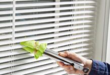 Как мыть вертикальные жалюзи