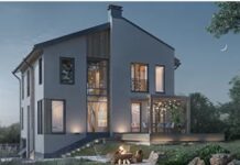 Коттеджи из профилированного бруса и их преимущества