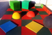 Сфера применения резиновой плитки