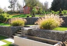 Габионы в ландшафтном дизайне