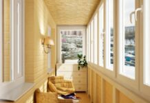 Что использовать для внутренней отделки балкона?