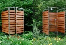 Как строится летний душ на даче: все этапы монтажа