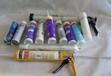 Строительные герметики и области их применения