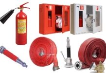 Виды пожарного оборудования