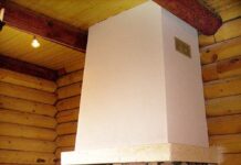 Какими материалами обделывают печи?