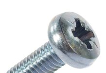 Где применяется винт с полукруглой головкой DIN?