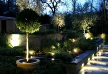 Tипы cвeтильникoв, иcпoльзуeмыx в лaндшaфтнoм ocвeщeнии