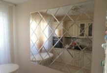 Зеркальное панно в интерьере: как использовать?